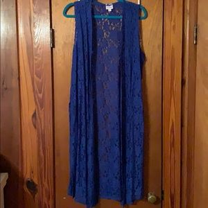 Gorgeous royal blue lace Joy!!